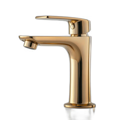 Golden star ornament with intricate pattern isolated on transparent background.