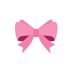 bow ribbon cute present vector symbol sign icon illustration emoji gift