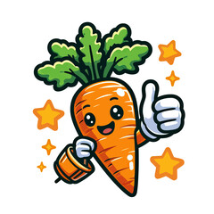 Vector file of carrot