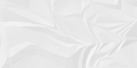 White crumple obsolete billboard rumple. wrinkle ripped creased white crumple aged closeup craft document grunge recycling paper background.	
