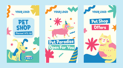 Pet Shop Sale Promotion for IG Stories