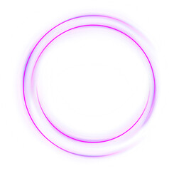 Obraz premium Purple Glowing Circle