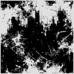 Scratched grungy texture background with rough cracked grunge texture design and distressed look