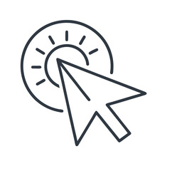 vector illustration of an arrow