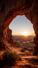 Sunset at Arches National Park