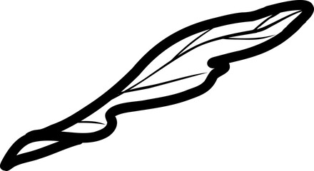 Leaf tree nature hand drawing element