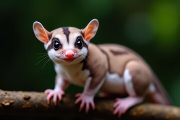 Untamed Sugar Gliders in their Natural Habitat