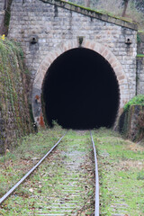 old railroad tracks