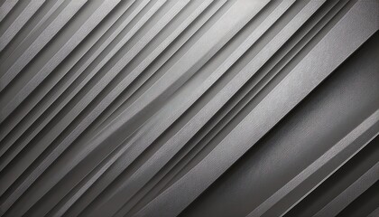 Obraz premium abstract gray background with diagonal lines creates a sleek modern design for presentations websites or graphic projects