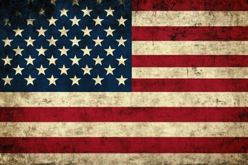 Naklejka premium Download patriotic american flag image for independence day and memorial day celebrations usa banner design