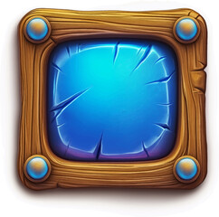 The Game asset for slot game, video game, mobile game element isolation, Vector
