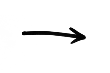 Arrow doodle bold drawing