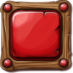 The Game asset for slot game, video game, mobile game element isolation, Vector