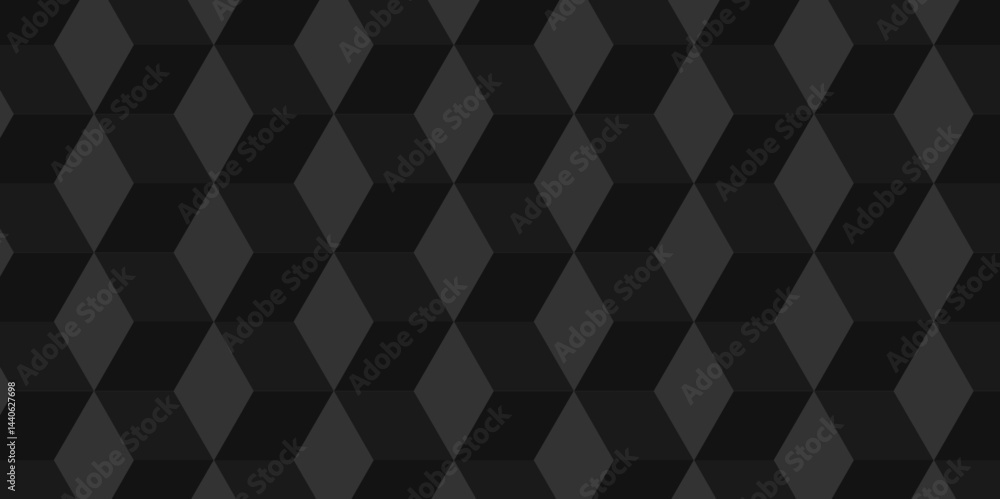 Poster vector of cube geometric pattern grid backdrop triangle background. abstract cube geometric tile and