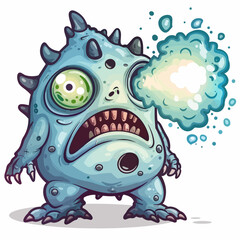 Fototapeta premium Light monster 