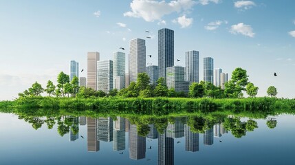 Fototapeta premium Real estate investment can contribute to community development, urban regeneration, and economic growth.