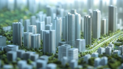 Obraz premium Real estate investment can contribute to community development, urban regeneration, and economic growth.