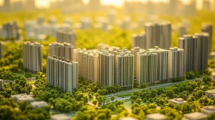 Obraz premium Real estate investment can contribute to community development, urban regeneration, and economic growth.