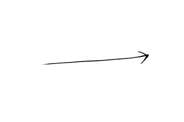 arrow doodle scribble hand drawing element
