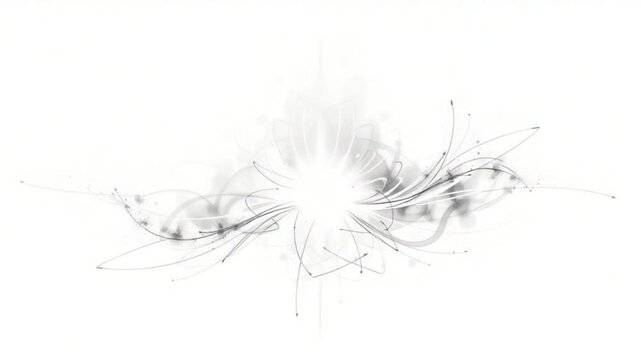 Abstract gray lines design element