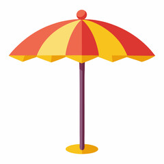 Obraz premium Parasol on white background