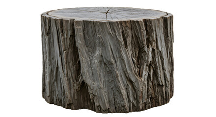 old wooden log