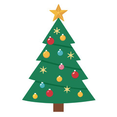 "Christmas Tree Silhouette Vector Collection in Minimalist and Festive Styles for Holiday Design Projects"