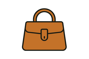 Stylish brown handbag design displayed on a simple background for fashion inspiration and accessories trends