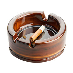 cigarette in ashtray