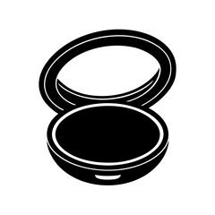 Shimmer eyeshadow silhouette