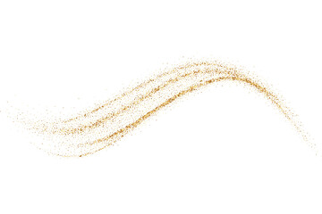 golden necklace isolated transparent
