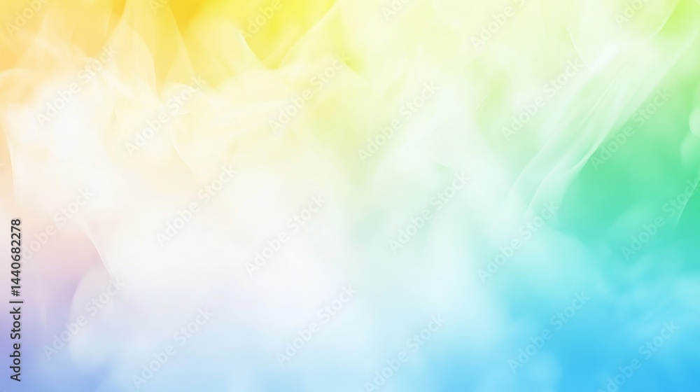 Poster vibrant abstract rainbow background with soft gradient colors