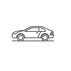 Fototapeta premium car vector icon