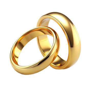 golden wedding rings