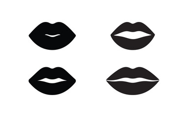 Female lips icon