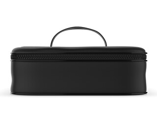 Make Up Kit Bag or Cosmetic Bag Waterproof Travel Toiletry Organizer Bag Blank 3d illustration.