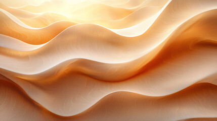 Obraz premium smooth_sand_dunes_sunlight,