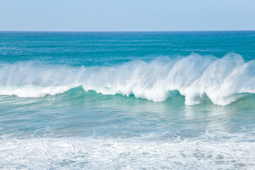 Crashing waves, Island Fuerteventura, Canary Islands, Spain, Europe.