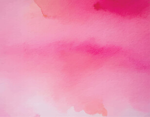 Pink watercolour hand painted blurred spot. Artistic background