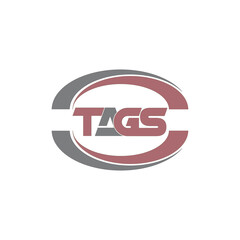 Initial Letter TAGS logo Design Outstanding Creative Modern Symbol  Sign