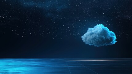 Cloud Networking Solutions Automation Reliability Automated system monitoring dashboard for a cloud infrastructure, showing real time performance and resource utilization for reliable operation.