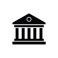 Social policy glyph solid icons collection. Containing content protection, economic, education, medicare. Minimal icon and symbol series vector illustration