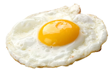 Fried Egg on Transparent Background 