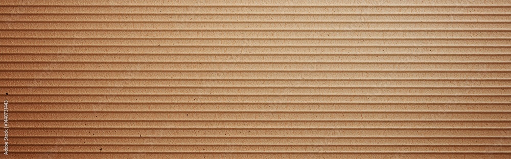 Poster textured cardboard: a detailed macro shot reveals the intricate texture of a cardboard sheet, displa