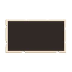 Vintage Frame Broke Vector