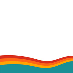 Vintage Footer Wave Carnaval