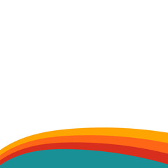 Vintage Footer Wave Carnaval