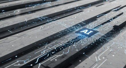 An abstract representation of data flow cybersecurity: glowing lines of code and data packets moving across a clean, structured digital landscape.No people are present. 