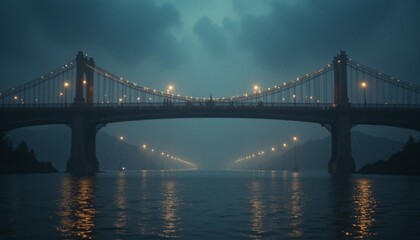 Naklejka premium san francisco bay bridge