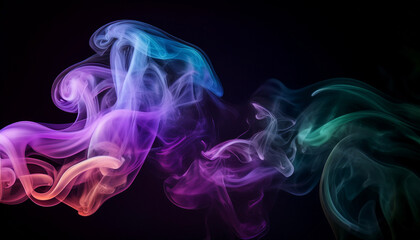 Fototapeta premium easy to use colored smoke